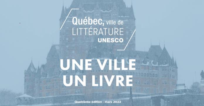 Une ville, un livre, édition 2022!