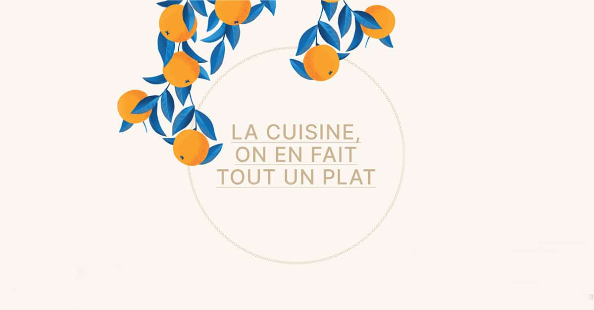 La cuisine, on en fait tout un plat La cuisine, on en fait tout un plat