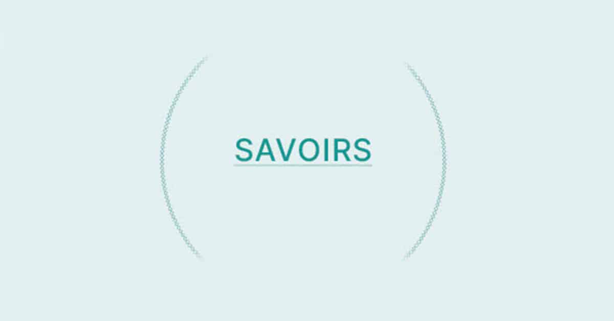 Savoirs Savoirs