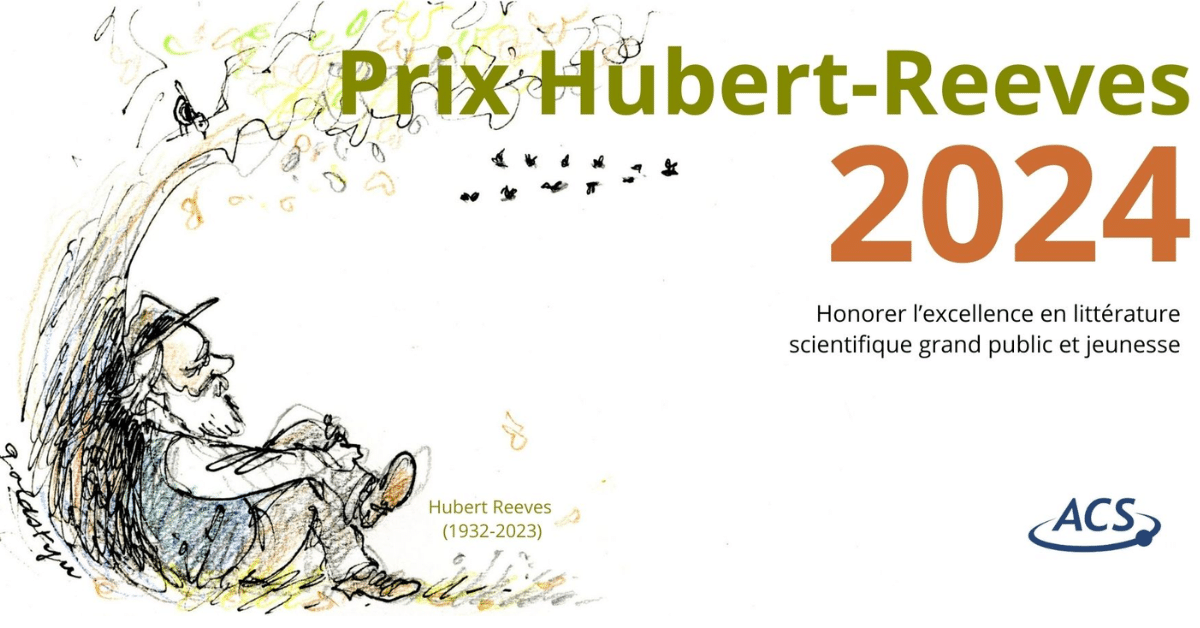 Les finalistes du prix Hubert-Reeves