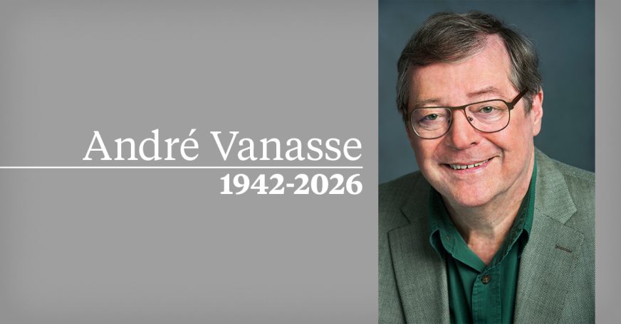 Disparition d’André Vanasse